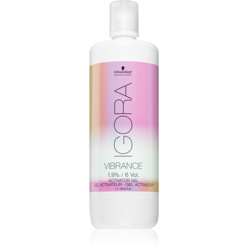 Schwarzkopf Professional Igora Vibrance Emulsione Attivatore Con Texture In Gel 1,9% / 6 Vol. 1000 Ml