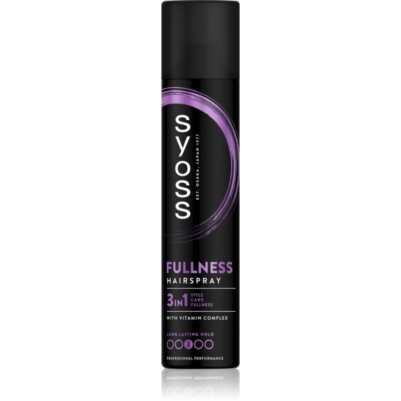 Syoss Full Hair 5 Lacca Per Capelli Fissante Extra Forte 300 Ml