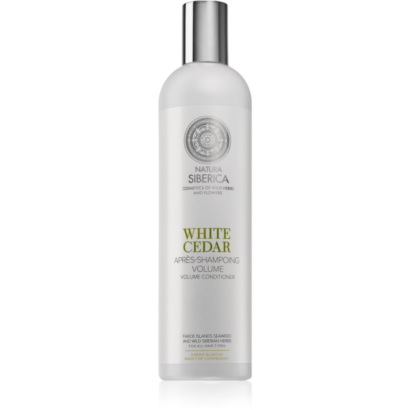 Natura Siberica Copenhagen White Cedar Balsamo Volumizzante Per Tutti I Tipi Di Capelli 400 Ml