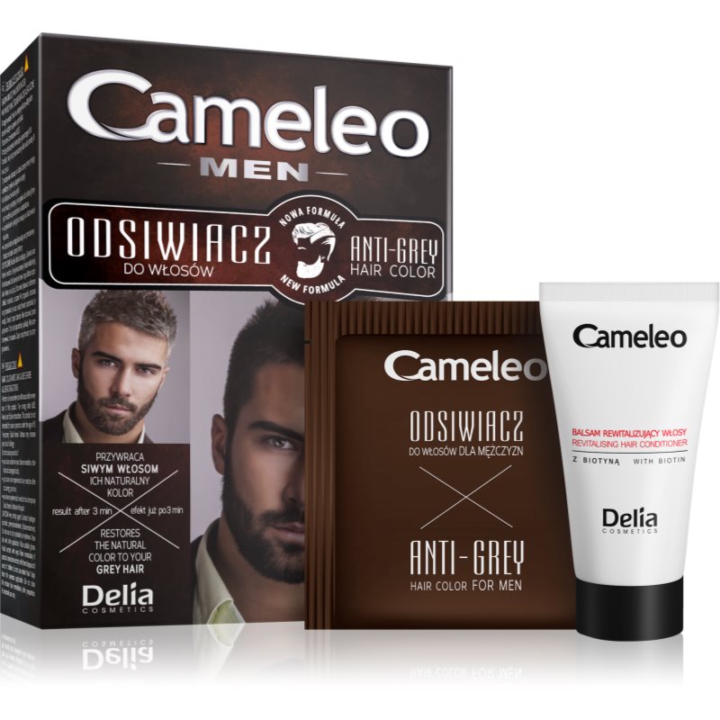 Delia Cosmetics Cameleo Men Tinta Per Capelli Per Uomo 2 Pz