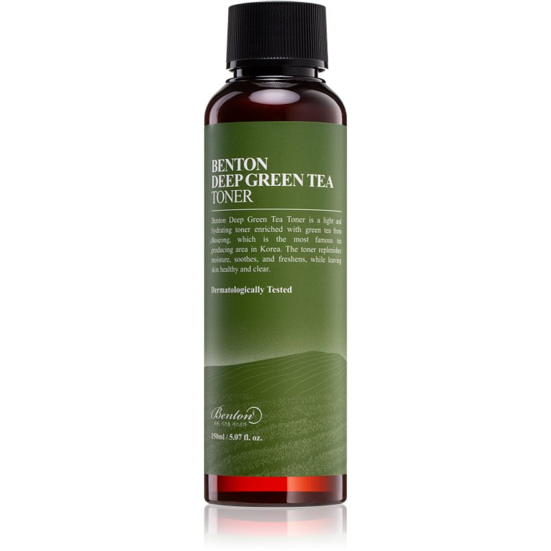 Benton Deep Green Tea Lozione Tonica Idratante Viso Con The Verde 150 Ml