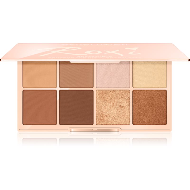 Makeup Revolution X Roxxsaurus Highlight & Contour Palette Per Il Viso 8 X 2.5 G