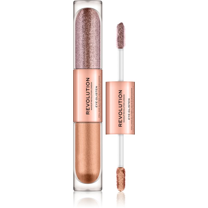 Makeup Revolution Eye Glisten Ombretti Liquidi Colore Yours Truly 2X2,2 Ml