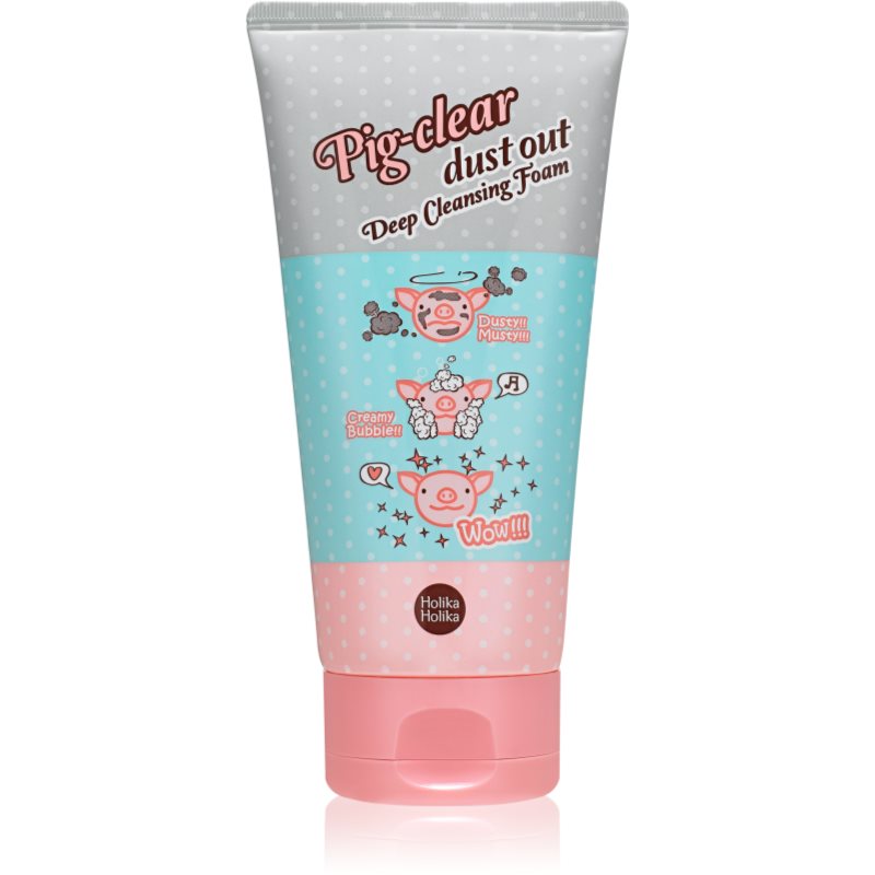 Holika Holika Pig Nose Clear Schiuma Detergente Attiva Per Pori Dilatati 150 Ml