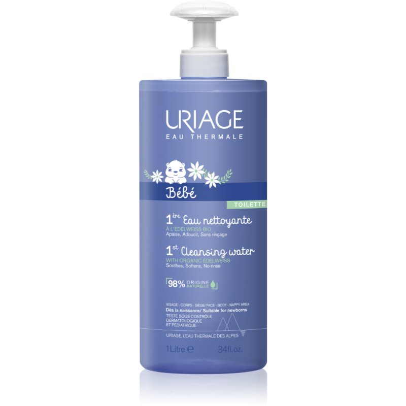 Uriage Bébé 1St Cleansing Water Acqua Detergente Per Corpo E Viso 1000 Ml