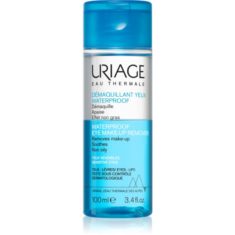 Uriage Eau Thermale Waterproof Eye Make-Up Remover Struccante Per Trucco Waterproof Per Occhi Sensibili 100 Ml