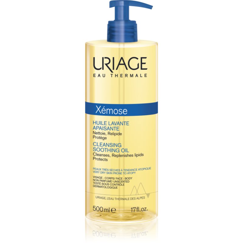 Uriage Xémose Cleansing Soothing Oil Olio Detergente Lenitivo Per Pelli Sensibili E Secche 500 Ml