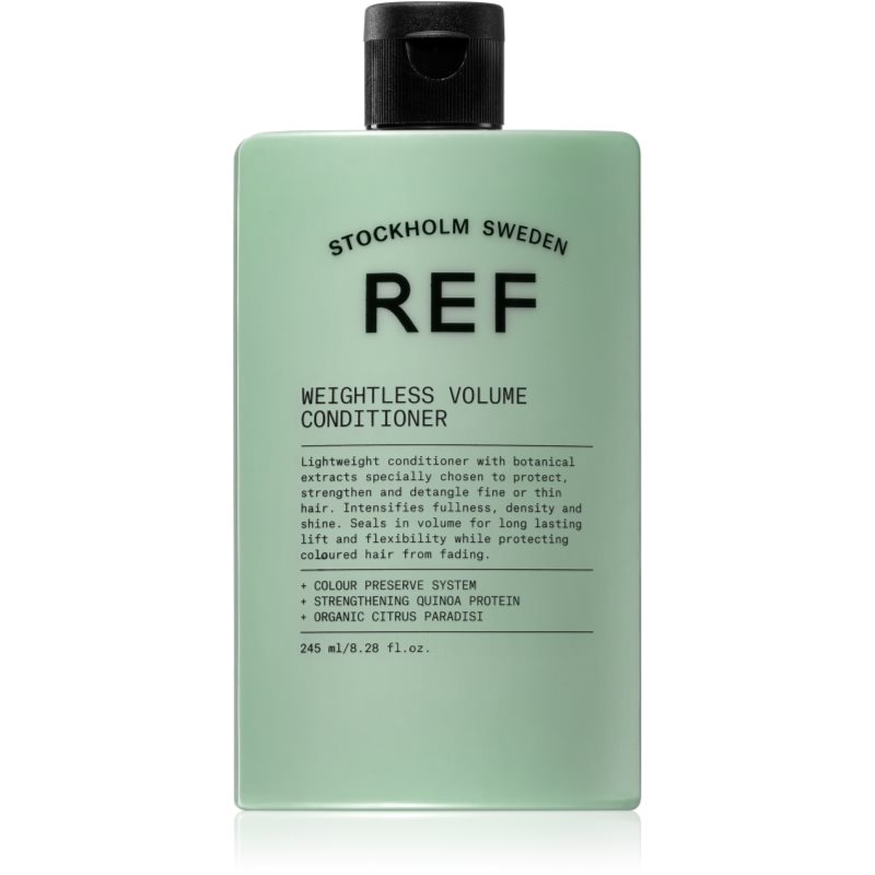 Ref Weightless Volume Conditioner Balsamo Per Capelli Fini E Sfibrati Per Il Volume A Partire Dalle Radici 245 Ml