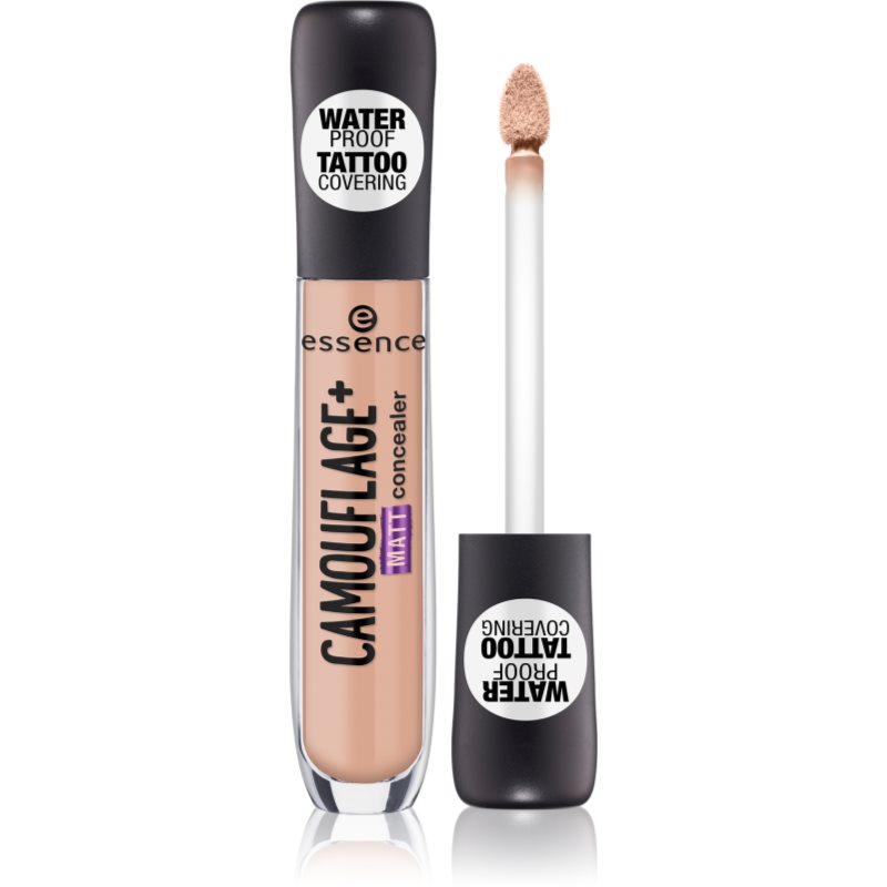 Essence Camouflage + Matt Correttore Effetto Opaco Colore 40 Medium Fawn 5 Ml