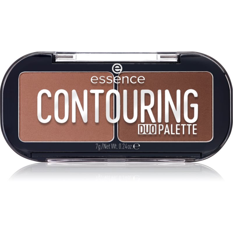 Essence Contouring Duo Palette Palette Contouring Colore 20 Darker Skin 7 G