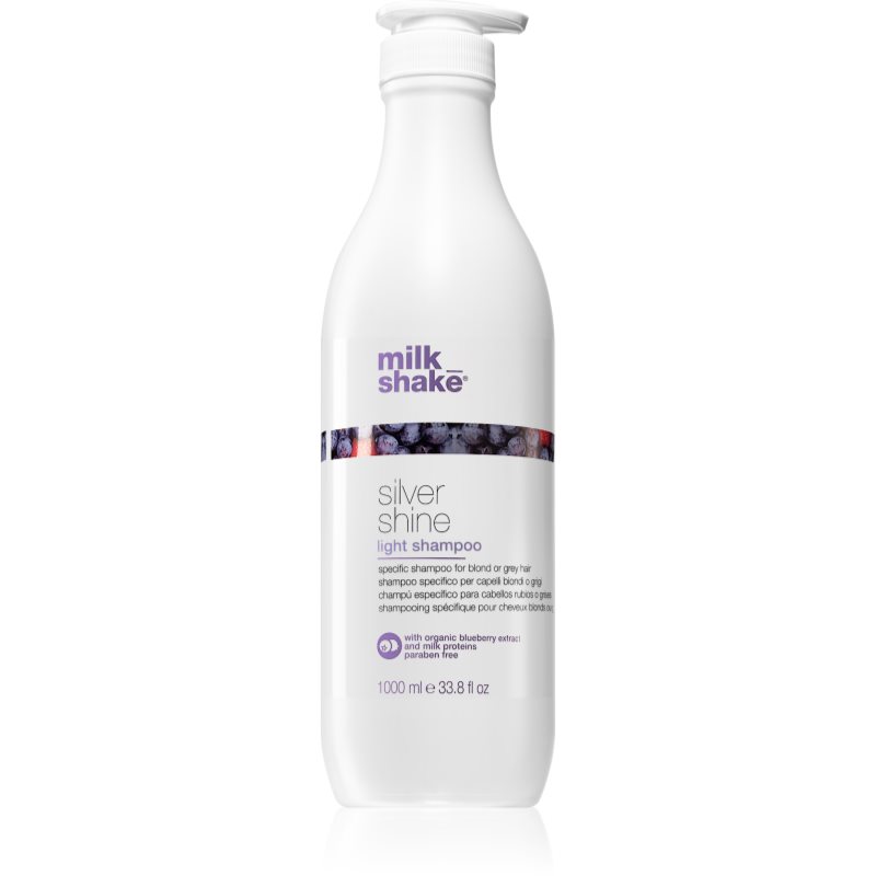 Milk Shake Silver Shine Shampoo Per Capelli Grigi E Biondi Light 1000 Ml