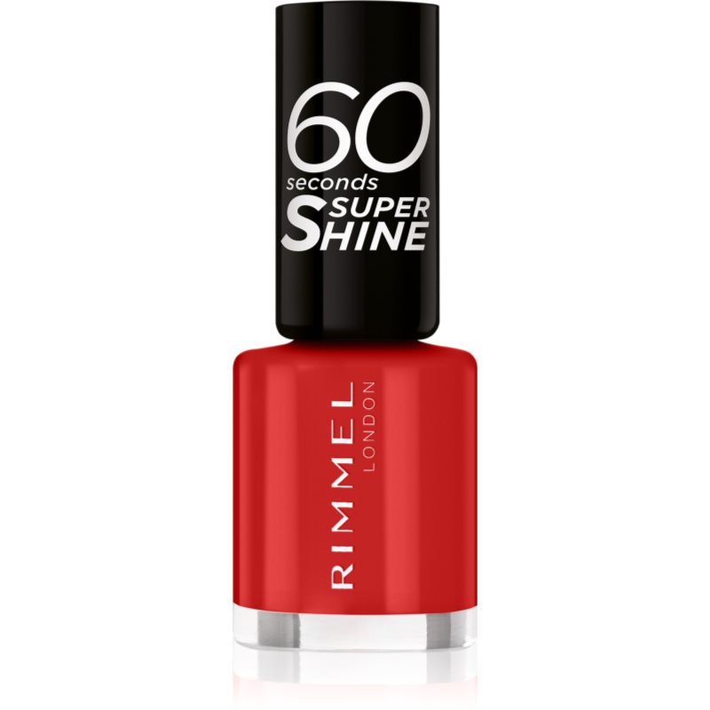 Rimmel 60 Seconds Super Shine Smalto Per Unghie Colore 430 Coralicious 8 Ml