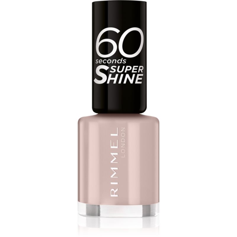 Rimmel 60 Seconds Super Shine Smalto Per Unghie Colore 500 Caramel Cupcake 8 Ml