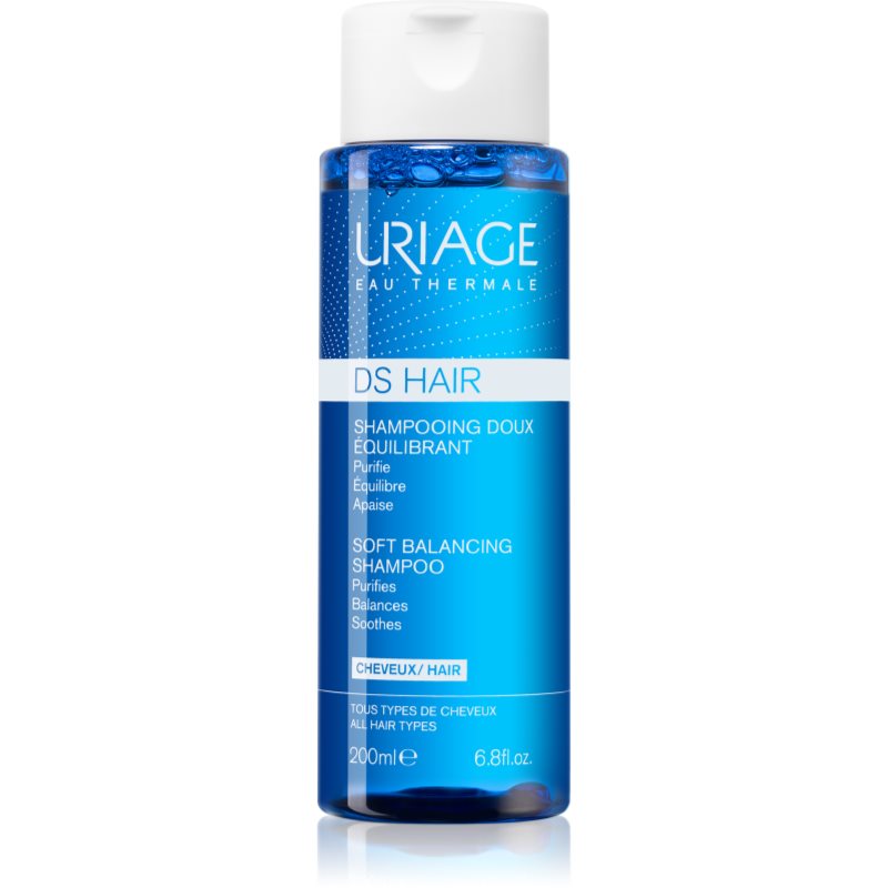 Uriage Ds Hair Soft Balancing Shampoo Shampoo Detergente Per Cuoi Capelluti Sensibili 200 Ml