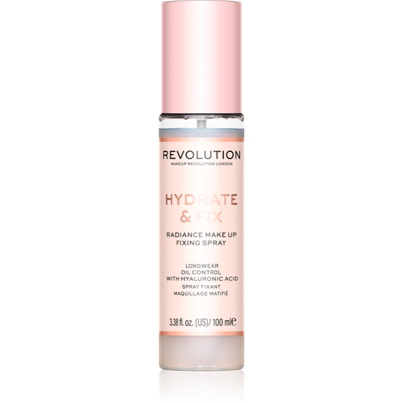Makeup Revolution Hydrate & Fix Spray Fissante Per Il Trucco 100 Ml