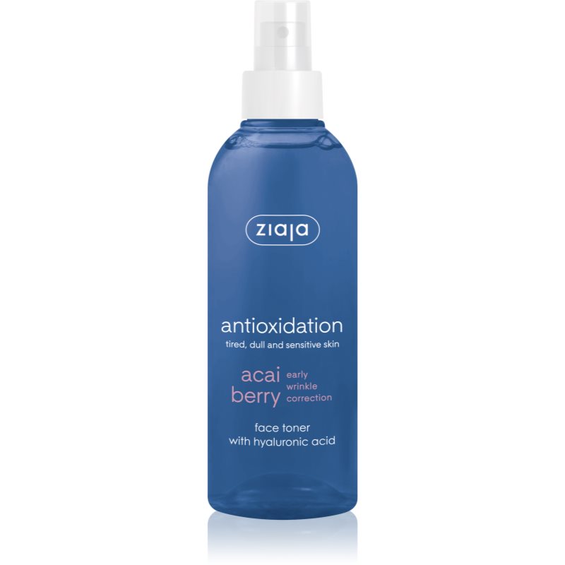 Ziaja Acai Berry Lozione Tonica Viso Con Acido Ialuronico 200 Ml