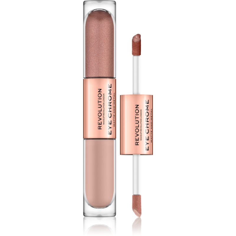 Makeup Revolution Eye Chrome Ombretti Liquidi Colore Life 2 X 2,2 Ml