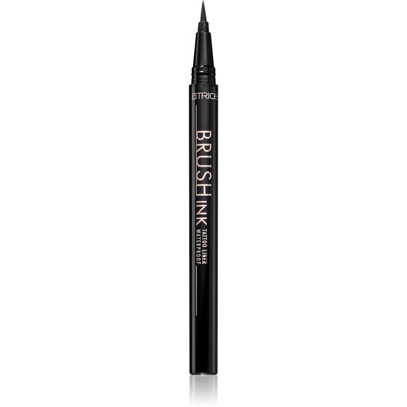 Catrice Brush Ink Tattoo Liner Eyeliner Waterproof In Pennarello 1.0 Ml