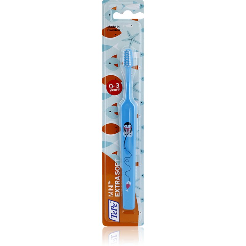 Tepe Mini Illustration Spazzolino Da Denti Per Bambini Con Testina Piccola Ristretta Extra Soft 1 Pz