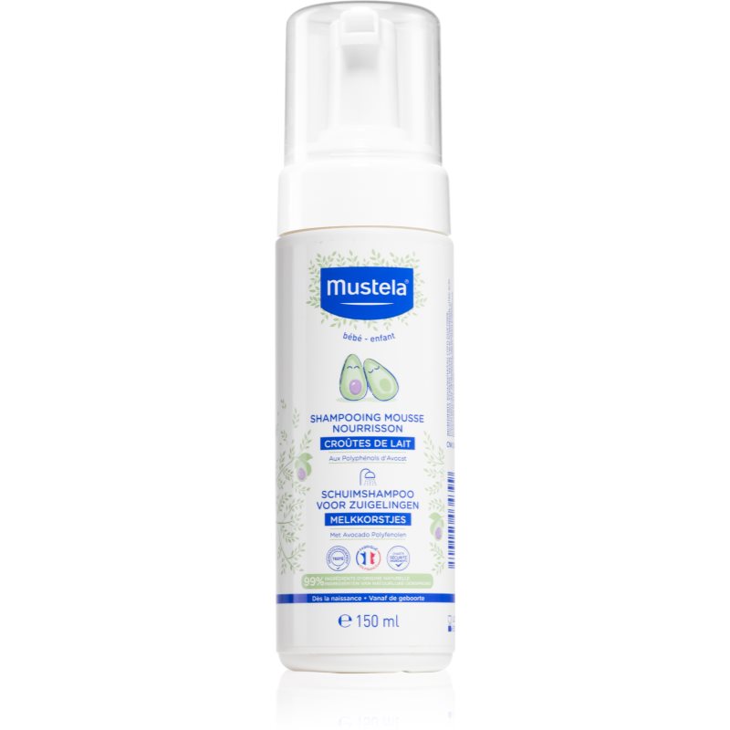 Mustela Bébé Shampoo Mousse Per Neonati 150 Ml