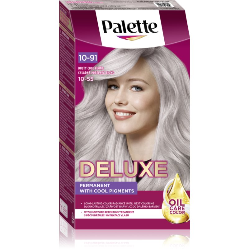 Schwarzkopf Palette Deluxe Tinta Permanente Per Capelli Colore 10-55 240 Dusty Cool Blonde 1 Pz