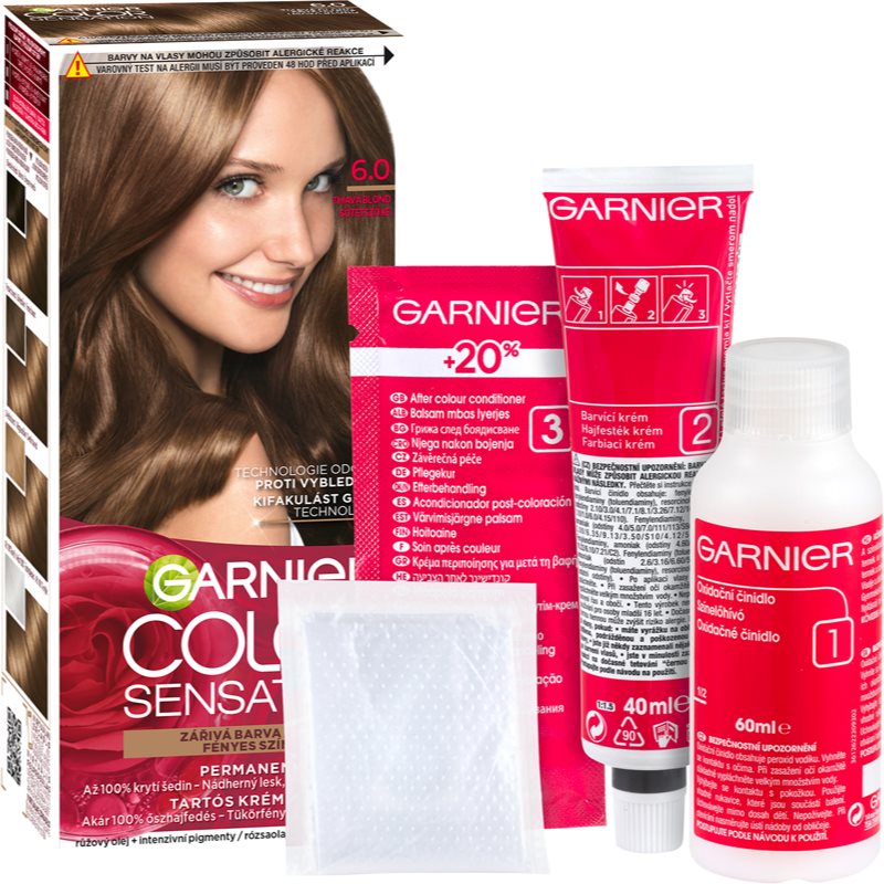 Garnier Color Sensation Tinta Per Capelli Colore 6.0 Dark Blonde