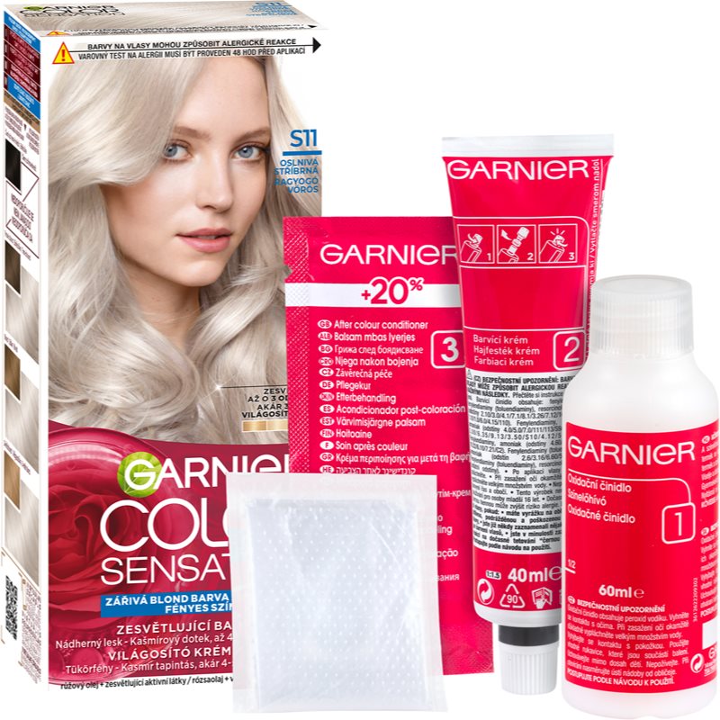 Garnier Color Sensation Tinta Per Capelli Colore S11 Ultra Smoky Blonde