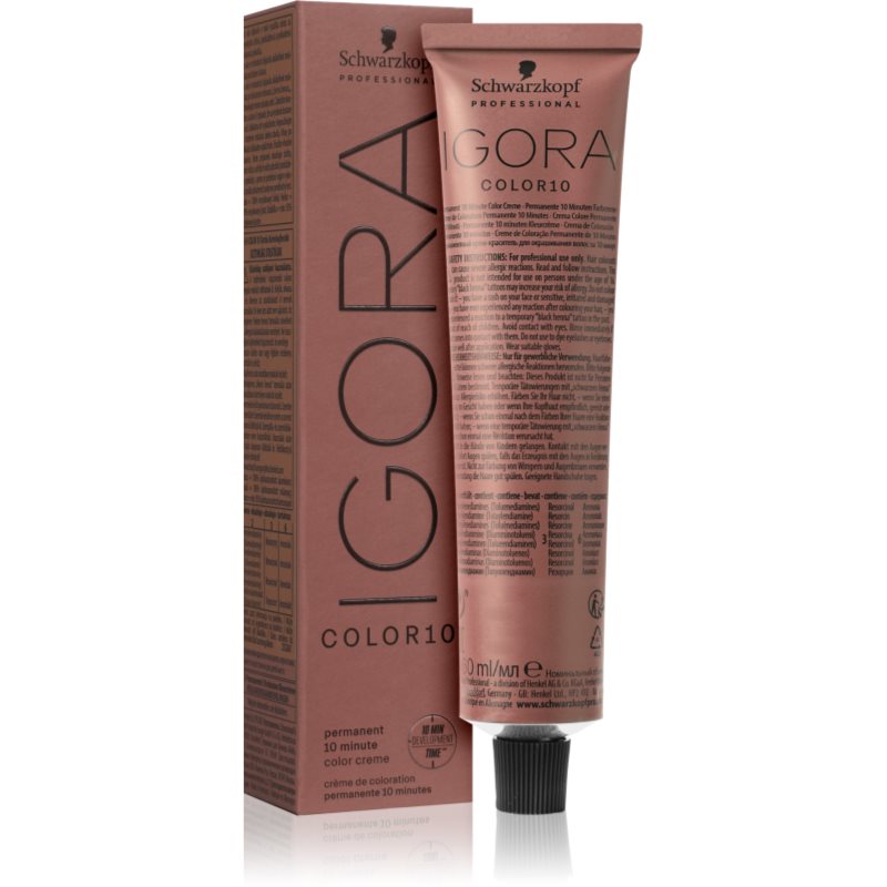 Schwarzkopf Professional Igora Color 10 Tinta Permanente Per Capelli Colore 6-0 Dark Blonde Natural 60 Ml