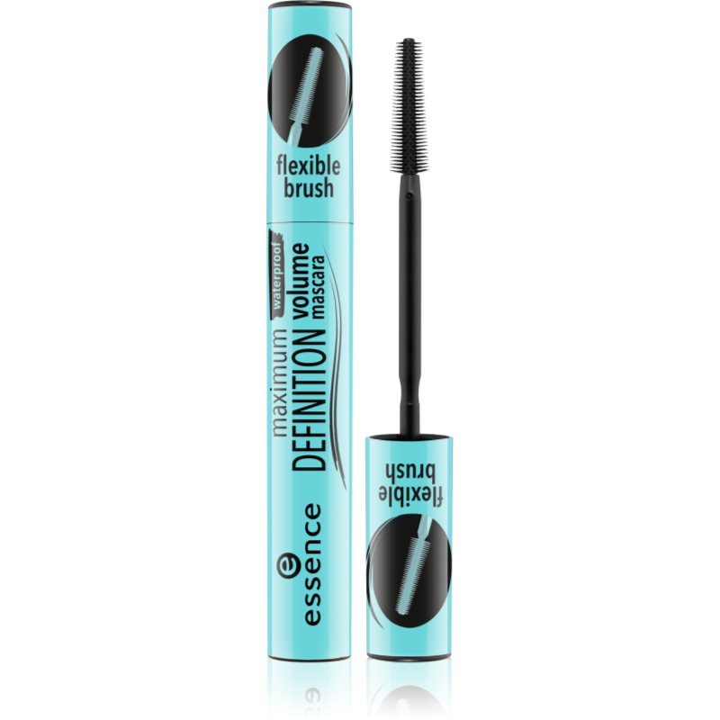 Essence Maximum Definition Mascara Volumizzante Waterproof Colore Black 8 Ml