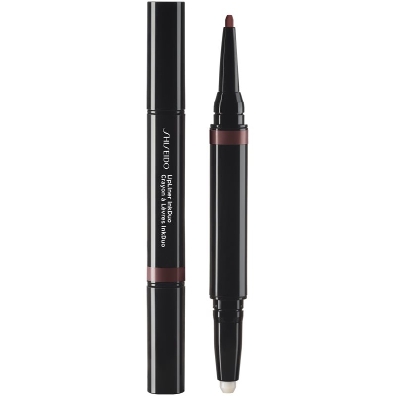Shiseido Lipliner Inkduo Rossetto E Matita Per Contorno Labbra Con Balsamo Colore 12 Espresso 1.1 G