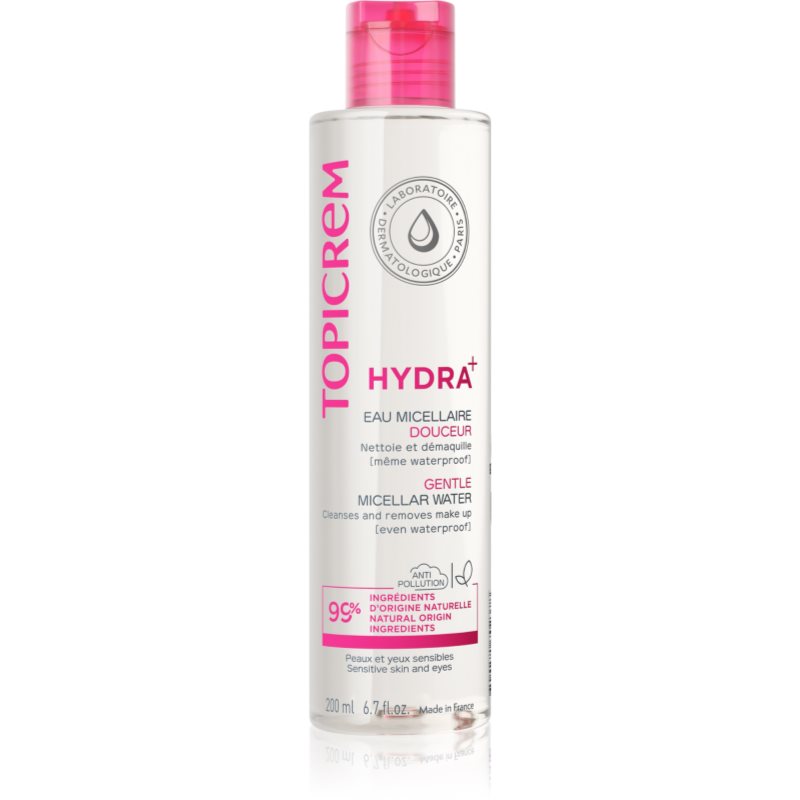 Topicrem Uh Face Gentle Micellar Water Acqua Micellare Detergente Delicata Per Pelli E Occhi Sensibili 200 Ml
