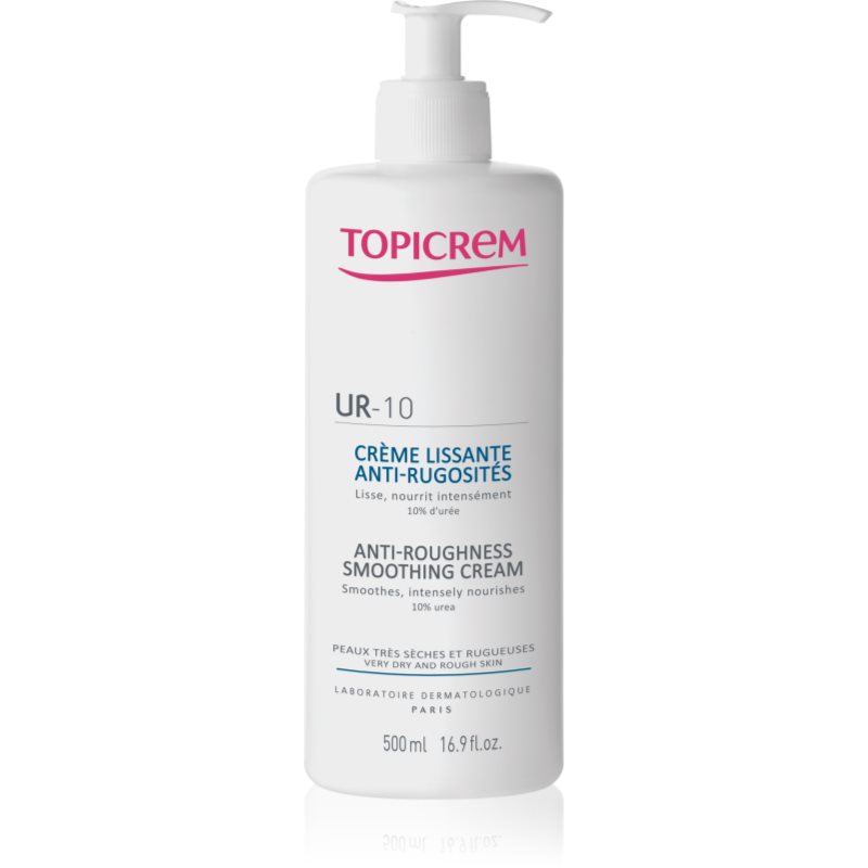 Topicrem Ur-10 Anti-Roughness Smoothing Cream Crema Corpo Per Pelli Ultra Secche 500 Ml
