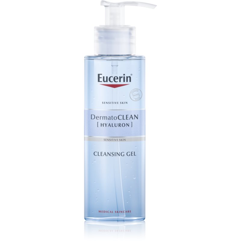Eucerin Dermatoclean Gel Detergente Viso Effetto Idratante 200 Ml