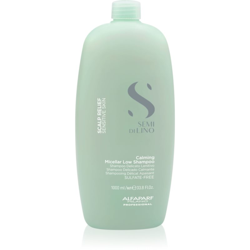 Alfaparf Milano Semi Di Lino Scalp Relief Shampoo Lenitivo Per Cuoi Capelluti Sensibili 1000 Ml