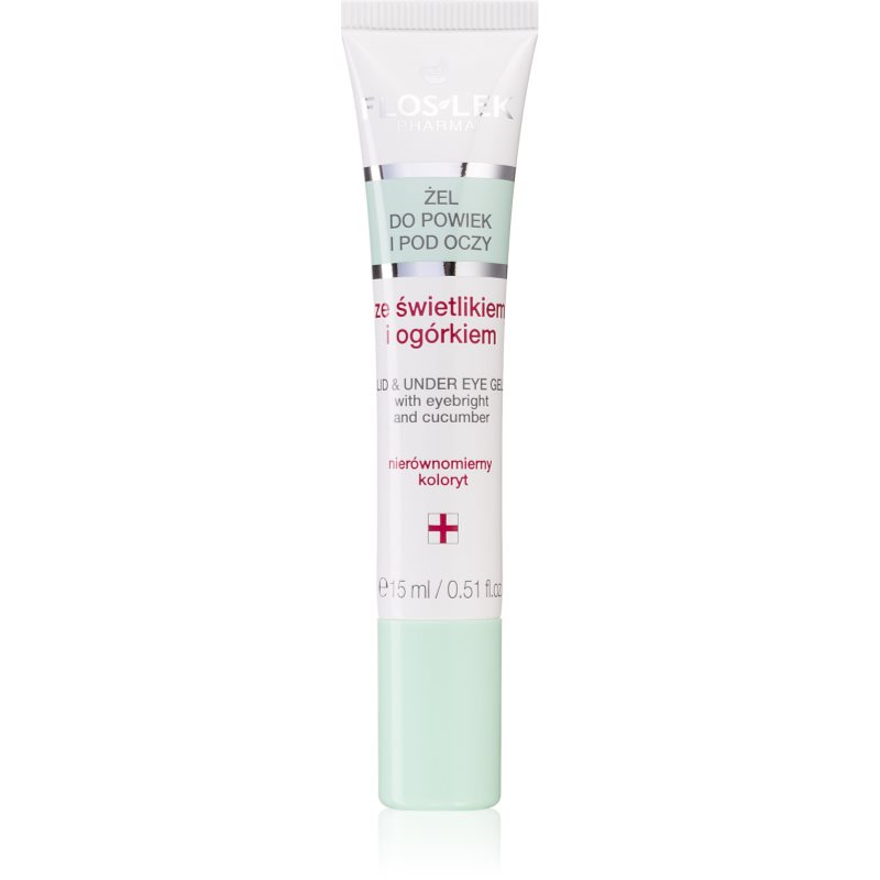 Floslek Pharma Eye Care Gel Illuminante Occhi Contro Le Occhiaie 15 Ml