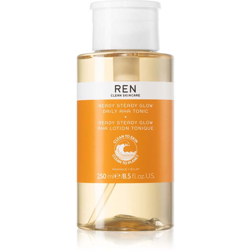 Ren Radiance Lozione Tonica Esfoliante Detergente Con Aha Acids 250 Ml