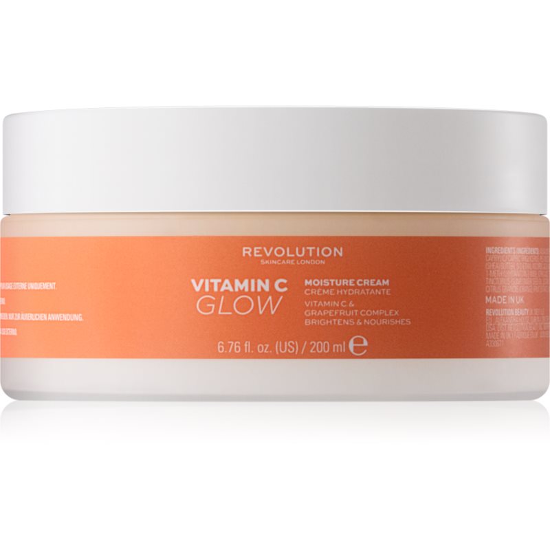 Revolution Skincare Body Vitamin C (Glow) Crema Idratante Illuminante Per Il Corpo 200 Ml