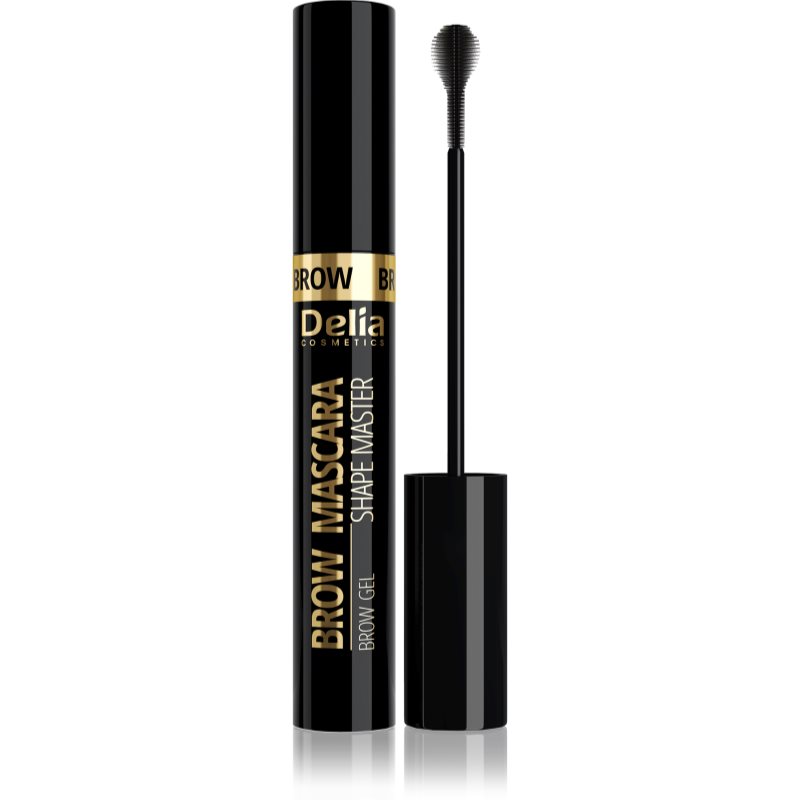 Delia Cosmetics Brow Mascara Shape Master Mascara Per Sopracciglia Colore 03 Black 11 Ml