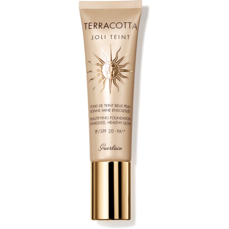 Guerlain Terracotta Joli Teint Beautifying Foundation Fondotinta Illuminante Per Un Look Naturale Spf 20 Colore Clair/Light 30 Ml