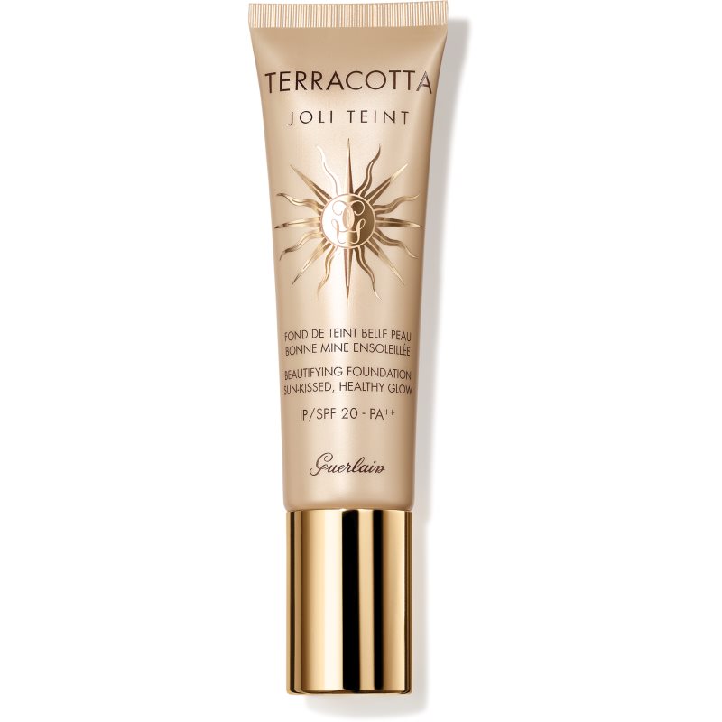 Guerlain Terracotta Joli Teint Beautifying Foundation Fondotinta Illuminante Per Un Look Naturale Spf 20 Colore Naturel/Natural 30 Ml