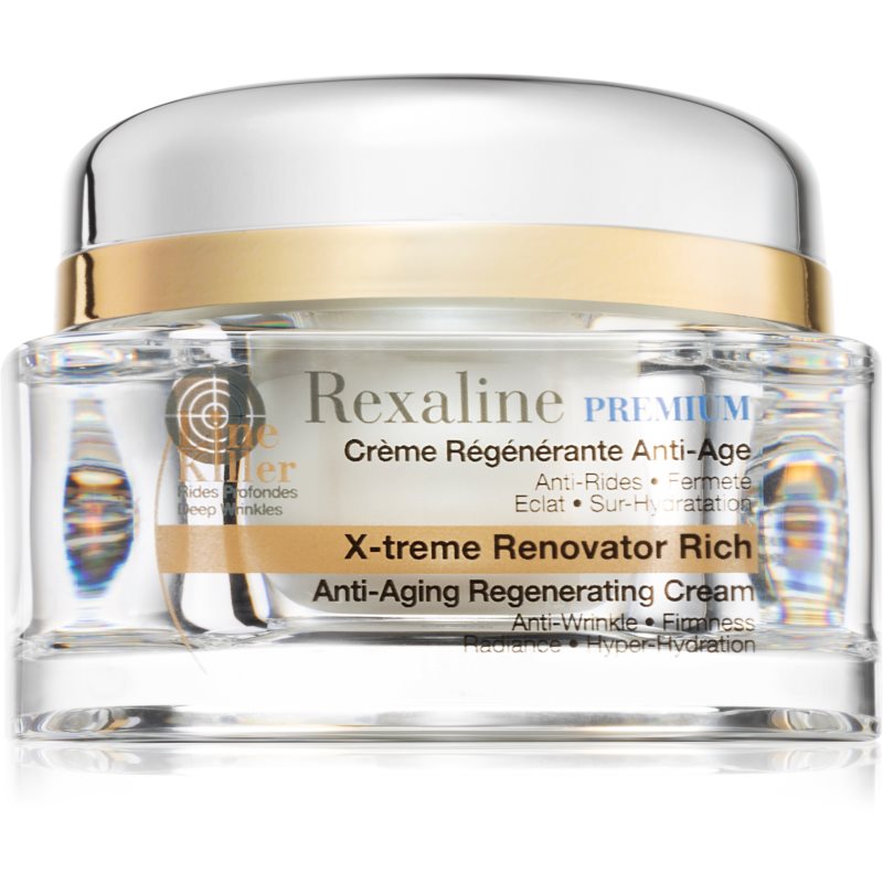 Rexaline Premium Line-Killer X-Treme Renovator Rich Crema Di Rigenerazione Profonda Effetto Antirughe 50 Ml
