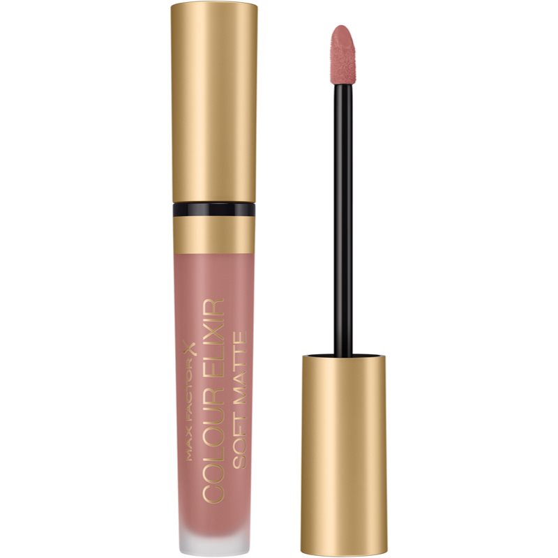 Max Factor Colour Elixir Soft Matte Rossetto Liquido Lunga Tenuta Colore 005 Sand Cloud 4 Ml