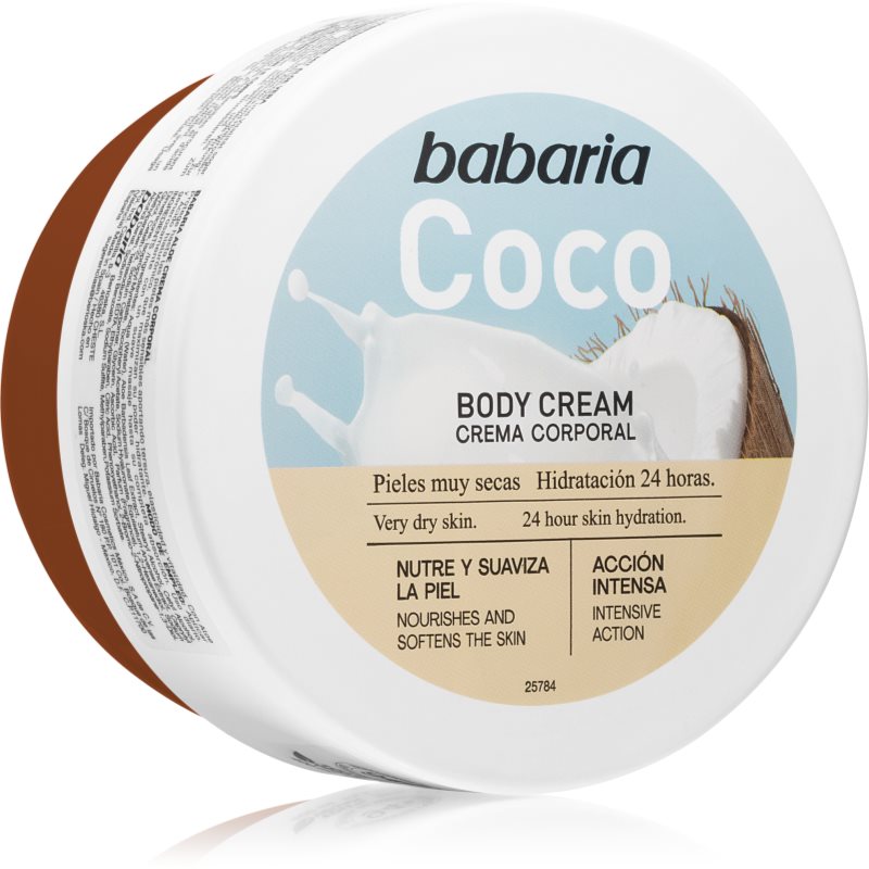 Babaria Coconut Crema Corpo Per Pelli Molto Secche 400 Ml