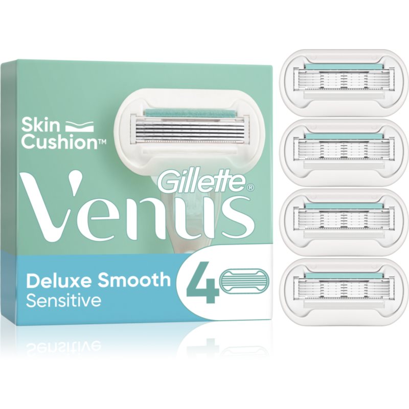 Gillette Venus Extra Smooth Sensitive Lame Di Ricambio 4 Pz