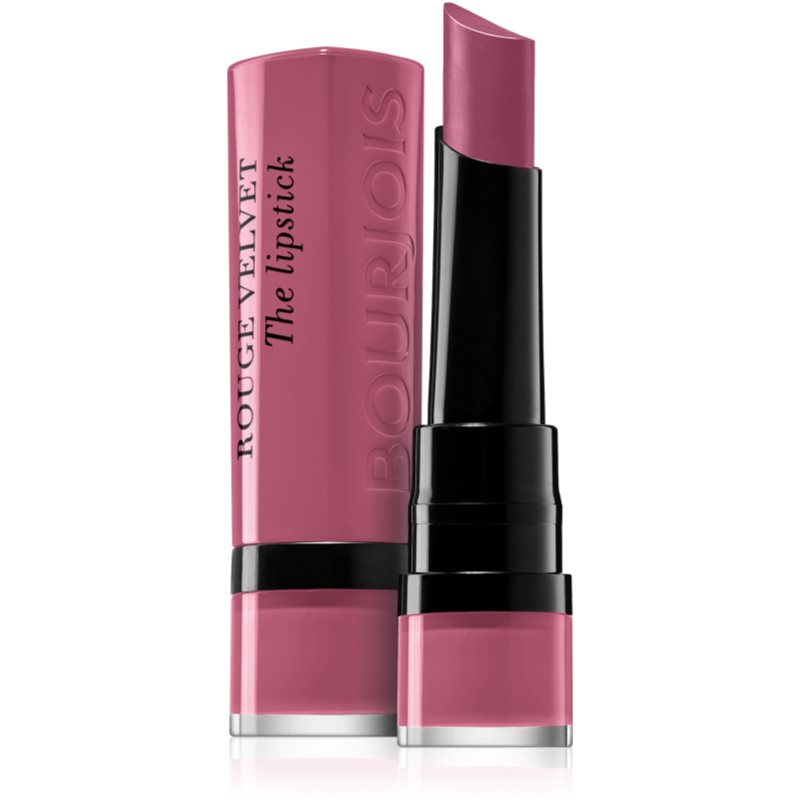 Bourjois Rouge Velvet The Lipstick Rossetto Opacizzante Colore 19 Place De Roses 2,4 G