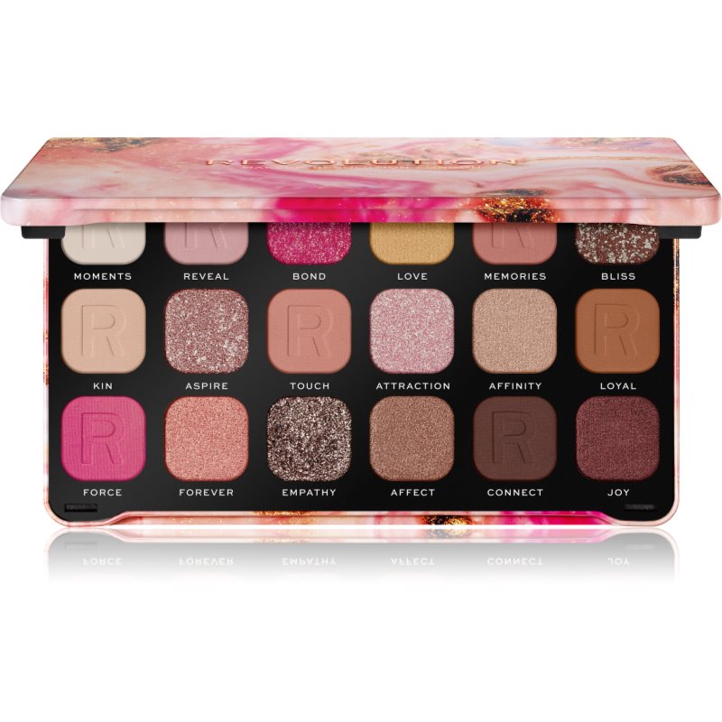 Makeup Revolution Forever Flawless Palette Di Ombretti Colore Affinity 18 X 1.1 G