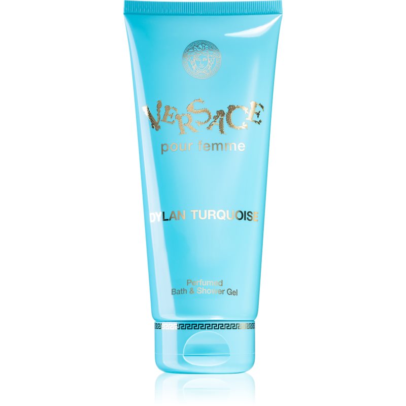 Versace Dylan Turquoise Pour Femme Gel Bagno E Doccia Da Donna 200 Ml