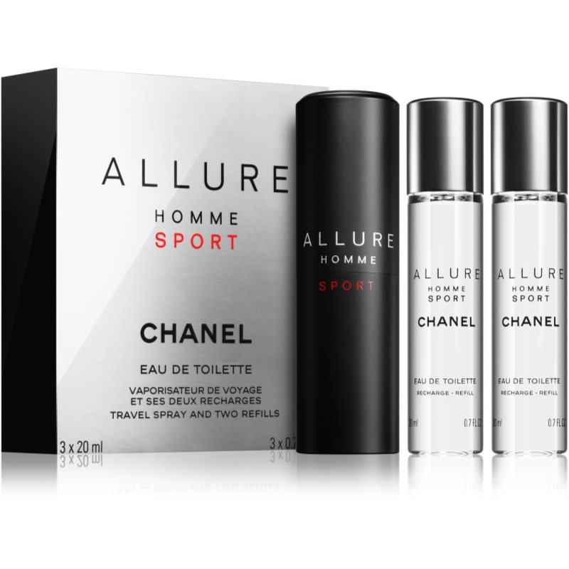 Chanel Allure Homme Sport Eau De Toilette Per Uomo 3 X 20 Ml