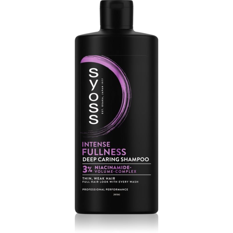 Syoss Full Hair 5 Shampoo Per Capelli Fini Per Volume E Vitalità 440 Ml