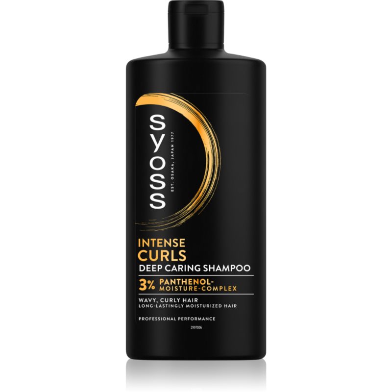 Syoss Curls & Waves Shampoo Per Capelli Ricci E Mossi 440 Ml